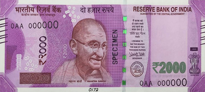 New Indian Currency 2000