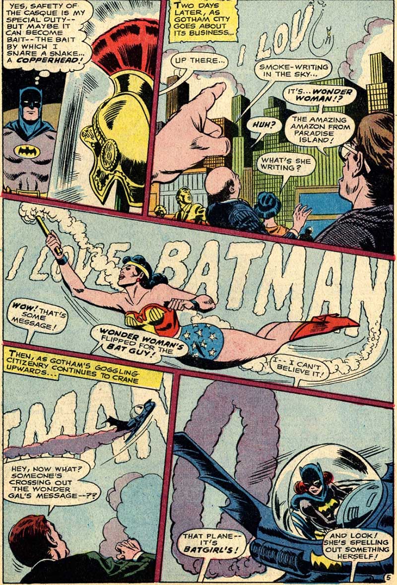 Wonder Woman Love Batman